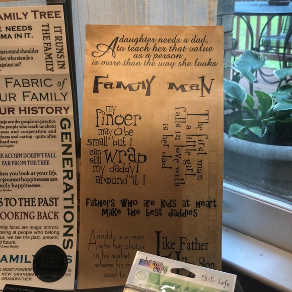 Family scrapbook stickers / embellishments - Picture 12 of 16